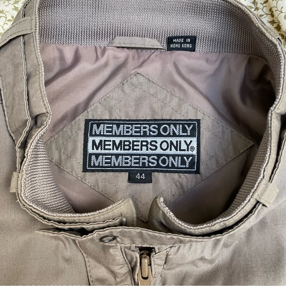 Members Only Vintage Cafe Racer Jacket - Picture 10 of 14